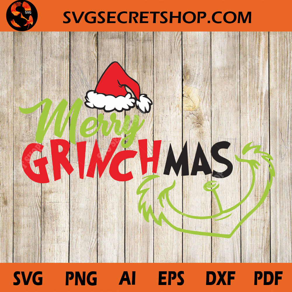 Download Merry Grinchmas SVG, Funny Christmas, The Grinch SVG - SVG ...