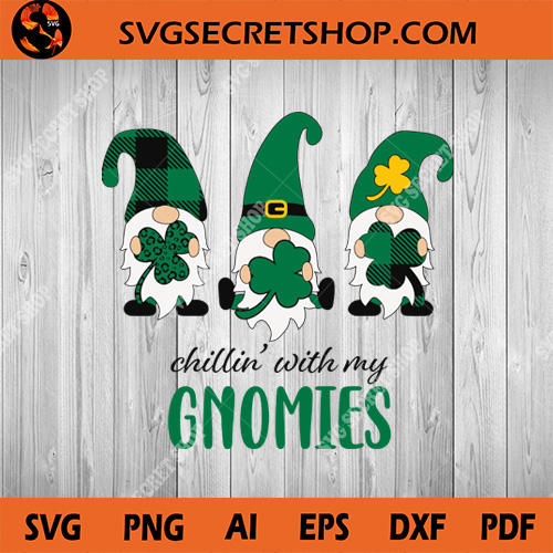 Download Chillin' With My Gnomies SVG, Lucky SVG, Three Gnomes ...