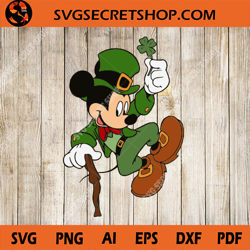 Download St. Patrick's Day Mickey SVG, Disney SVG, Mickey SVG ...