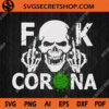 Skull Fuck Corona SVG