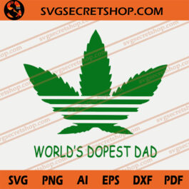 World's Dopest Dad SVG