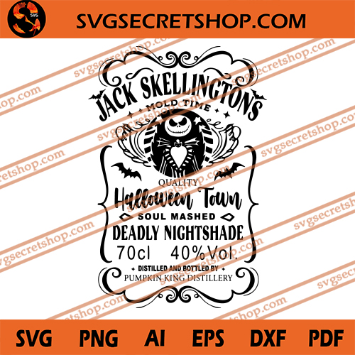 Download Jack Skellingtons Mold Time Quality Halloween Town Soul Mashed Deadly Nightshade Svg