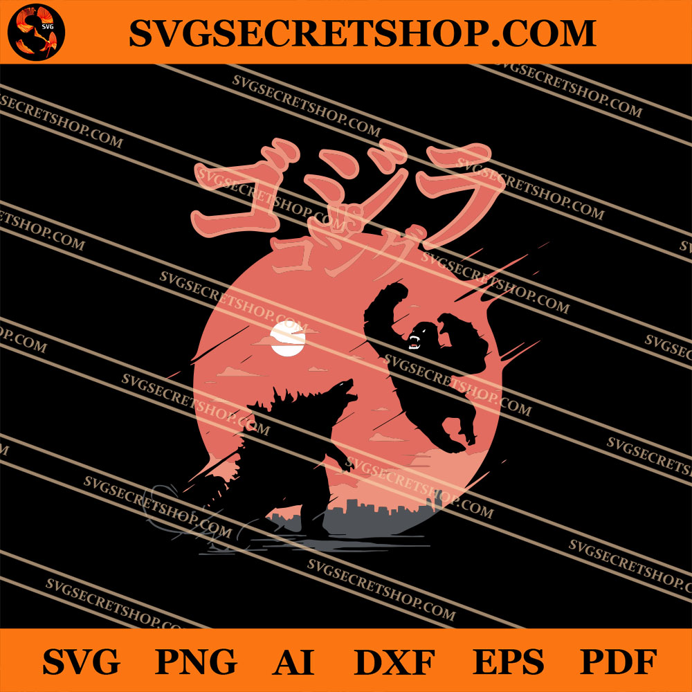 Free Free Godzilla King Kong Svg 634 SVG PNG EPS DXF File