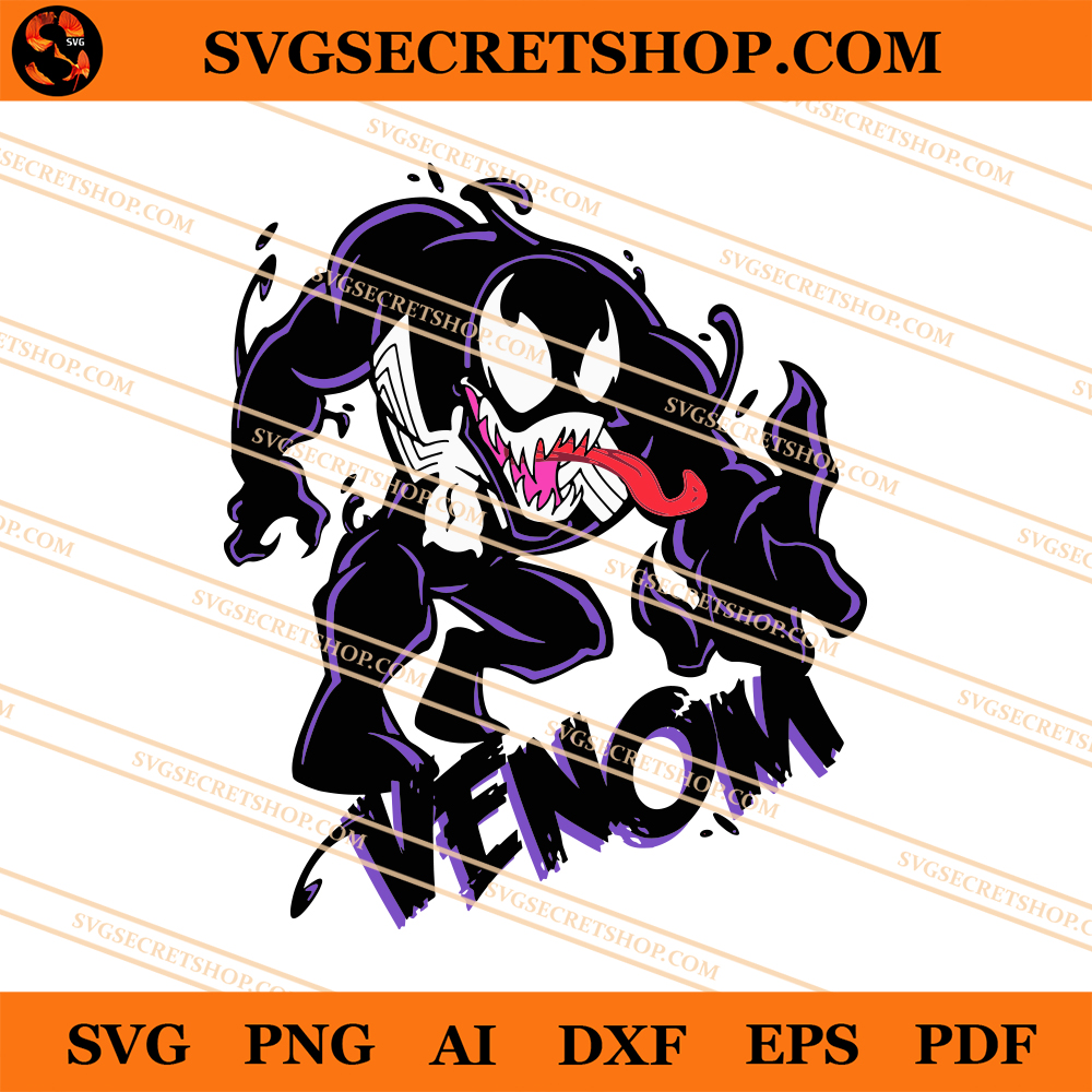 Download Venom Chibi Svg Venom Svg Moster Venom Svg