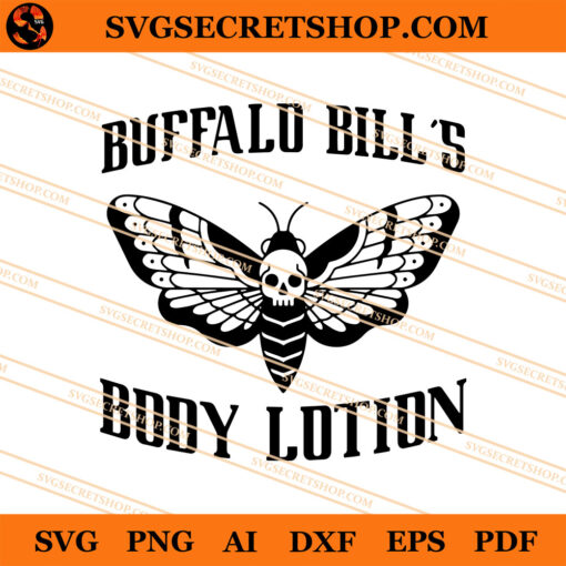 Buffalo Bill's Body Lotion SVG