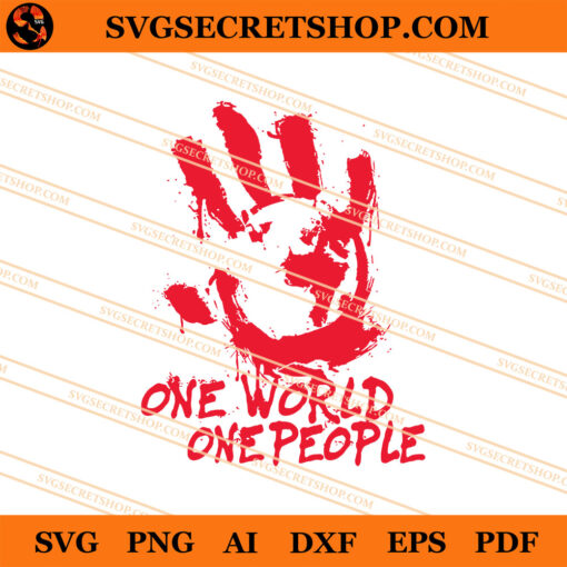 One World One People SVG