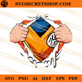 Super Saiyan Man SVG