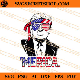 Merica Trump SVG