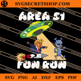 Area 51 Fun Run SVG