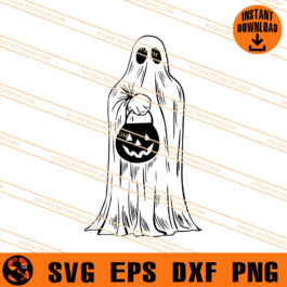 Ghost Halloween SVG