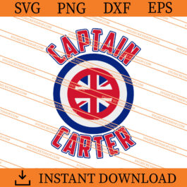 Captain Carter SVG