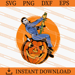 Michael Myers The Pumpkin Ball SVG