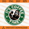 Scream It Is Coffee Time SVG