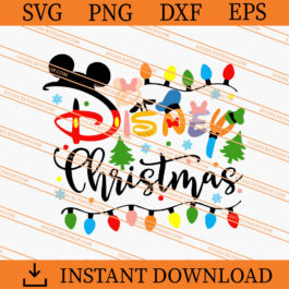 Disney christmas SVG