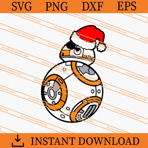 Droid BB8 christmas SVG