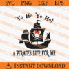 Minnie Yo Ho Yo Ho A Pirates Life For Me SVG