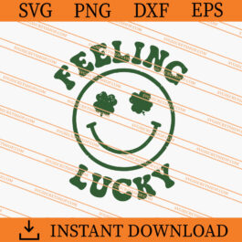 Smiley Feling Lucky SVG