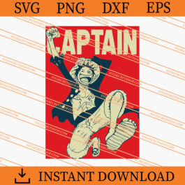 Captain luffy SVG