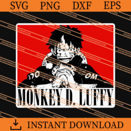 Monkey D Luffy SVG