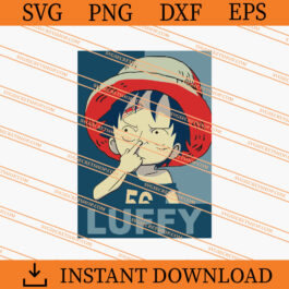 Funny Luffy SVG