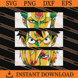 Monster Trio One Piece SVG