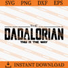 The Dadalorian this is the way SVG