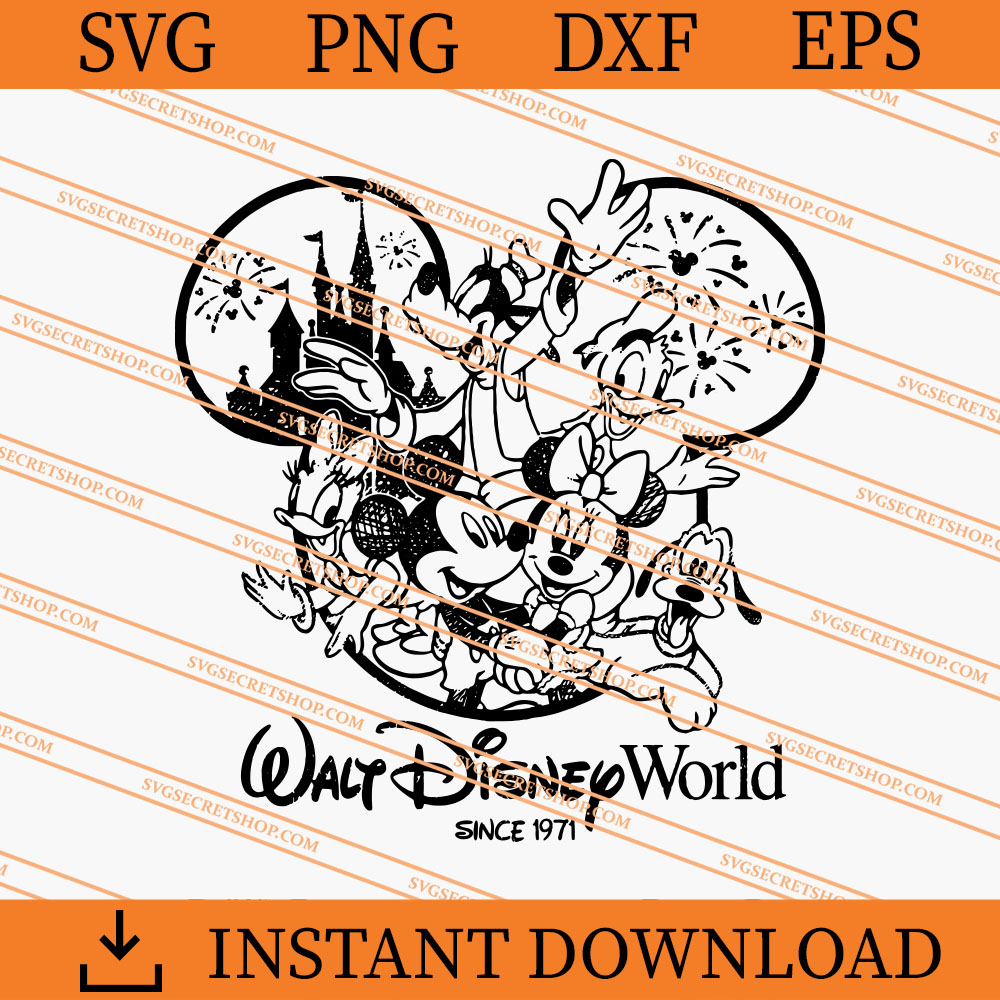 Walt Disney World SVG, Walt Disney SVG, Disney World SVG - SVG Secret Shop