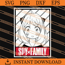 Anya Spy x Family SVG