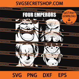 Four Emperors One Piece SVG