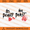 His Beauty Her Beast SVG