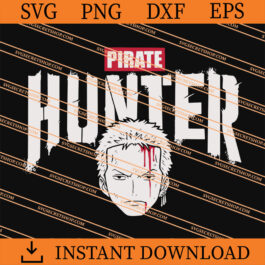 Pirate Hunter Zoro SVG