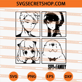 Spy x family SVG