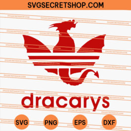 Dracarys Adidas Logo SVG