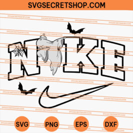 Halloween Ghost Nike Logo SVG