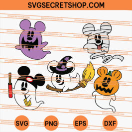 Mickey Ghost Halloween SVG