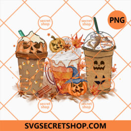 Coffee Horror Movies Spice Latte Fall PNG