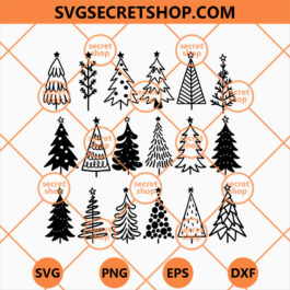 Christmas Tree Bundle SVG