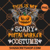 This Is My Scary Posta l Worker Costume PNG