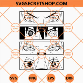 naruto character eyes SVG