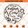 Official Christmas Cookie Taste Tester SVG
