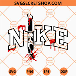 Ghostface Knife Nike Logo