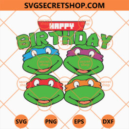 Happy Birthday Ninja Turtles