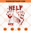 Help Bloody Handprint