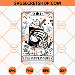 The Pumpkin Spice Tarot Card