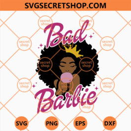 Black Doll Curly Afro Bad Barbie