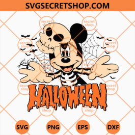 Mickey Skeleton Halloween