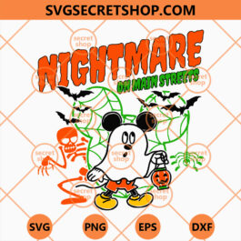 Nightmare On Main Streets Mickey Ghost