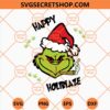 Happy Holiblaze Grinch Christmas SVG