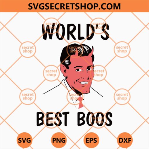 Worlds Best Boss Evil SVG