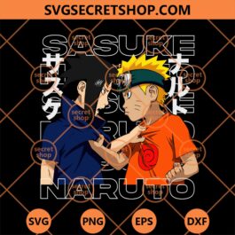 Sasuke And Naruto SVG